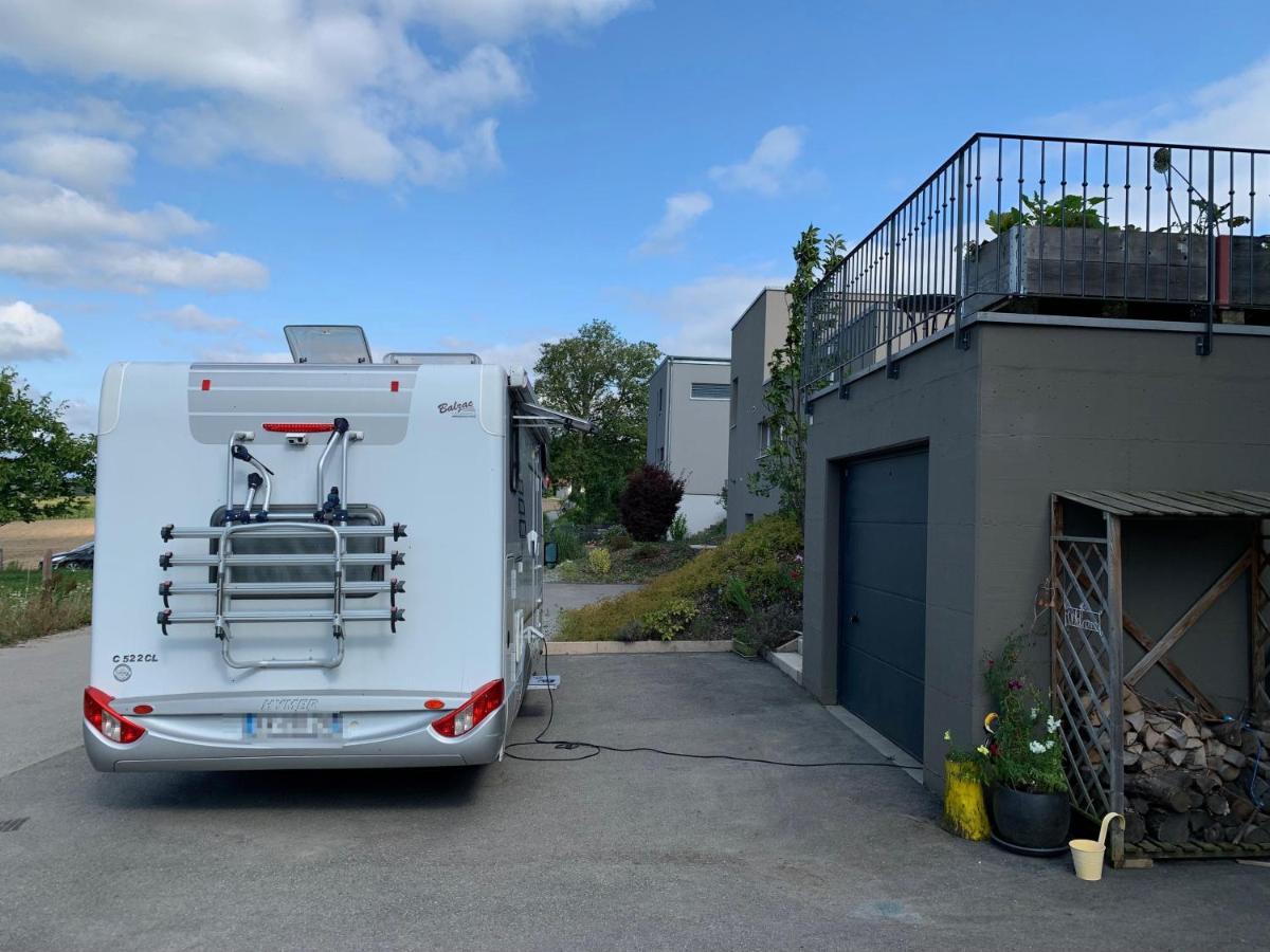 C&C Motorhome/Rv/Caravan/Van Park La Sonnaz 외부 사진